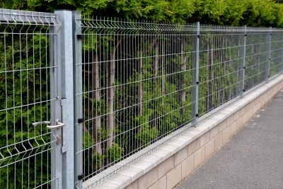 Galvanized Fence Installation